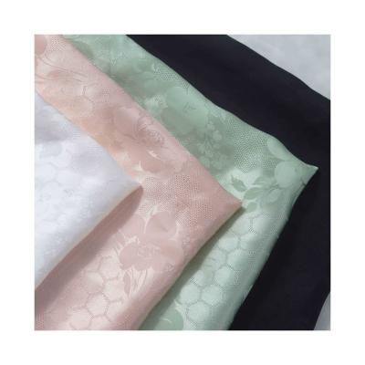 China Wholesale Anti Pill Woven Jacquard Floral Cuproammonia Blend Chiffon Light Weight Chiffon Fabric For Dress, Soft Shirts, Scarves Textile for sale