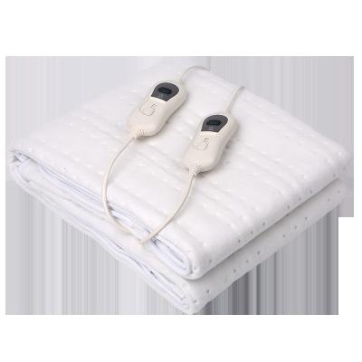 China Hotel Heated Blanket 220-240V Twin Size Electric Bed Warmer Pad For Winter for sale