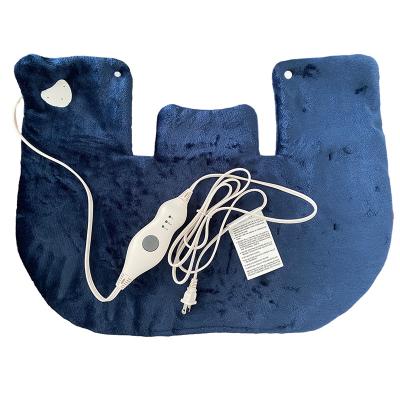 China BSGROUP Super Comfortable Flannel ETL Approved 110V Household Office Used for Pain Relief Heating Pad for Neck and Shoulder for sale