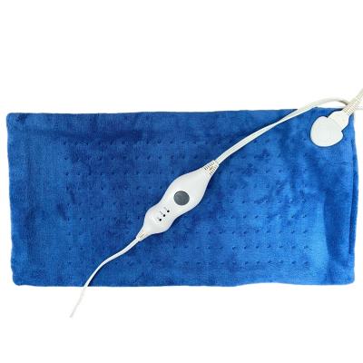 China Super Comfortable Fleece Free Hot Therapy Electric Heating Pad 120V Bestselling Back Cover 120minutes Auto Cut Washable And Leg Pad For Pain Relief for sale