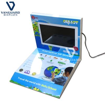 China Environmental Friendly Custom Acrylic Display Stand With LED Screen for sale