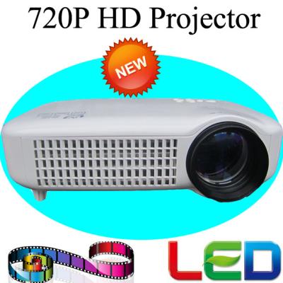 China Made In China Good Quality 720P Home Cinema Projector Multimedia HDMI USB Proyector for sale