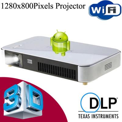 China Wholesale Full HD 3D Android Projector WiFi Wireless With HDMI USB VGA For Party Office for sale