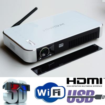 China Geat Image Android Wifi Projector 2D To 3D Convert Smart DLP Mini Beamer Proyector HDMI for sale