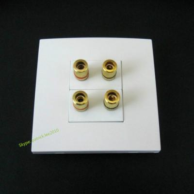 China 5.1 Home Speaker Left Right Channels Speaker Connectors x 2 Good Value 86X86 mm for sale