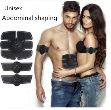 China 2021 New Body Fitness USB Electric Smart Body Slimming Massager Trainer ABS EMS Wireless Abdominal Muscle Stimulator for sale