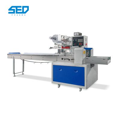 China Automatic Horizontal Bottom Film Type Pillow Vegetable and Fruit Flow Wrapping Packing Machine for sale