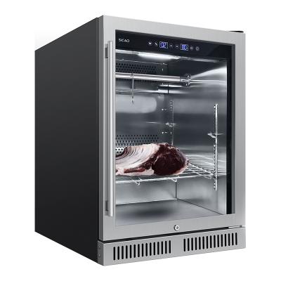 China Hotel stock small house ready use stainless steel dry-aging-refrigerator wine cellar aged machine for sale