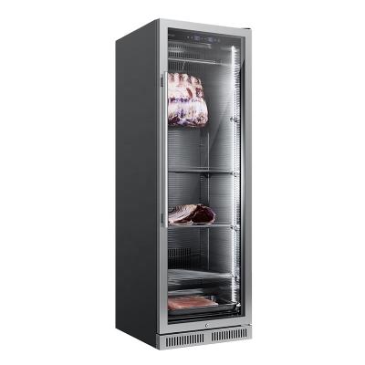 China Stuff Storage SICAO High Quality Ready Stock Display Commercial Dry Aged Meat Beef Steak Aging Refrigerator for sale