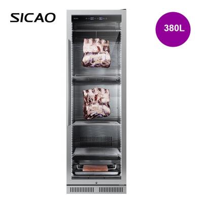 China Use Large Display Commercial Beef Salami Machine Beef Salami Dry Aged Hotel Restaurant Fridge Refrigerator for sale