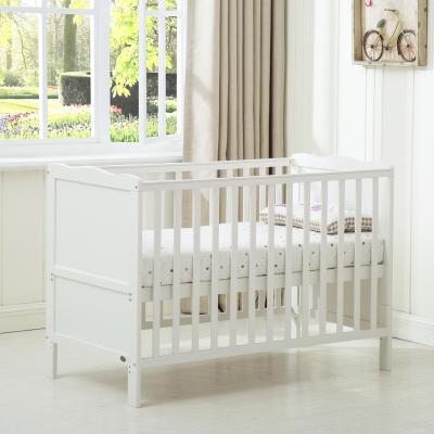 China Hot Sale 120x60 Baby Cradle Bed Durable+adjustable Wood Mattress & Aloe Vera Repellent for sale