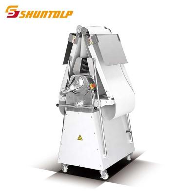 China Beverage Factory Bakery Equipment Bread Pizza Dough Roller Rolling Rolling Pastry Rolling Crescent Pizza Dough Sheeter for sale