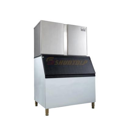 China Hotels 900kg Cube Ice Maker Guangzhou Appliances Factory Restaurant Appliances Block Ice Machine for sale