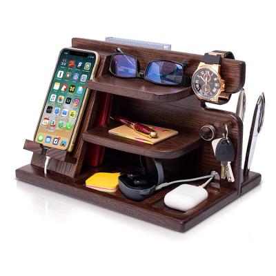 China Wholesale Cheap Wooden Bedroom Docking Station Telephone Morden Prices Nightstand Luxury Modern Organizer For Men Desk for sale