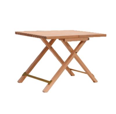 China Wholesale Eco-Friendly Finely Processed Beech Wood Low Wine Removeable Portable Picnic Table for sale