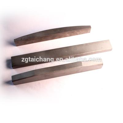 China Flattened Tungsten Bar Stock For Pvc Pipe Cutting Metalworking Metalmachining for sale