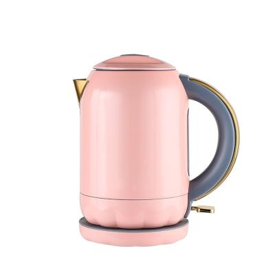 China 360 Degree Rotational Base 304 Stainless Steel Heating Plate Fashionable Design Electric Heating Kettle for sale