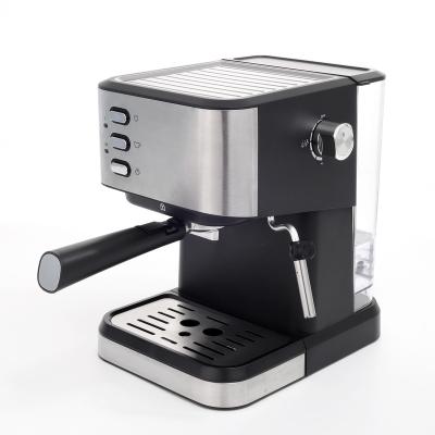 China Easy Control Electric Automatic Press Button 15 Bar Pressure Pump Espresso Style Moka Cappuccino Coffee Maker for sale