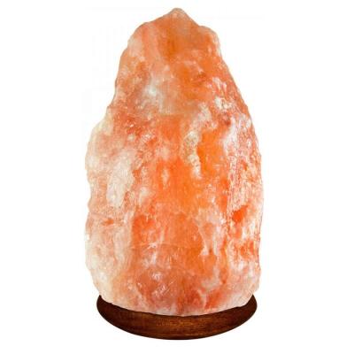 China wholesale dimmer switch 15w bulb wooden base decoration pakistan natural crystal rock stone pink himalayan salt lamps for sale