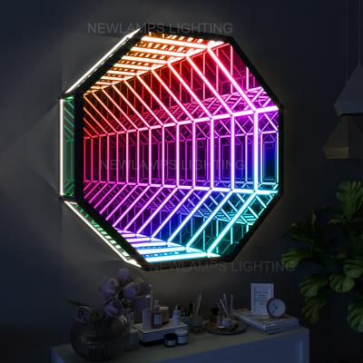 Κίνα Small Nordic Atmosphere Multilayer LED RGB Mirror Light For Living room προς πώληση