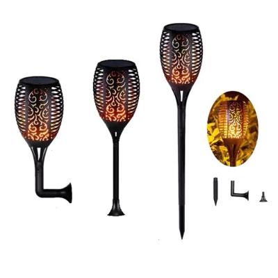 China LED Solar Lamp Light Garden Waterproof Outdoor Courtyard Lawn Lamps Dancing Flame Flickering Decorative Lights Outdoor Spotlight for sale