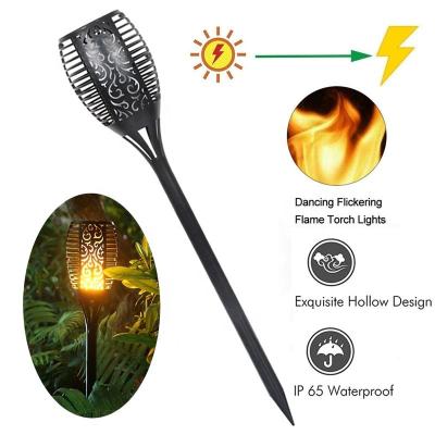 Κίνα ip65 Waterproof 96LED outdoor wall led solar flickering dancing garden flame lights προς πώληση