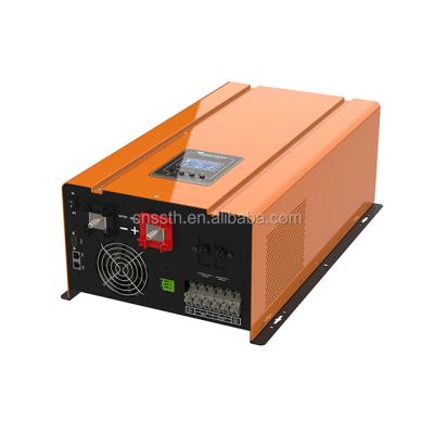 China AC 11OV 22OV 230V Home Pure Sine Wave Inverter Charger Toroidale 48V 6000W True Dry Contact Low Frequency DC 24V 48V To True for sale