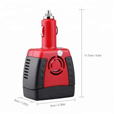 China Car 150W 200W 300W DC12V to AC220V 110V Mini Car Power Inverter for Laptop Mobile Phone Charging for sale