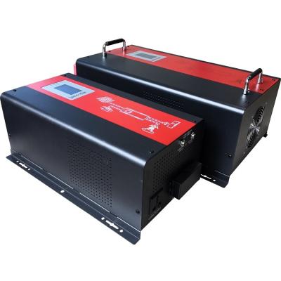 China 6000 watt 6kw 48v 96v 110v 120v/240v solar inverter 6000w inverter factory price single panel solar home system 580*340*210mm for sale