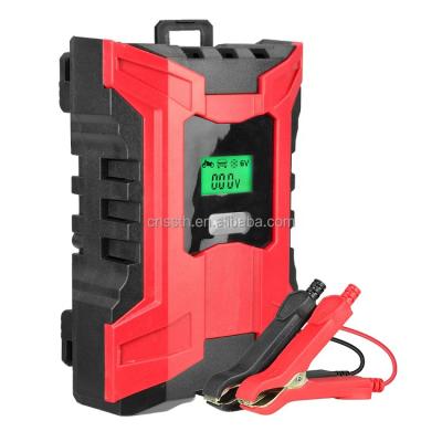 China Good Price Motorcycle/Car Auto Waterproof AGM GEL Lead Acid Battery Charger 6V 12V 6A Repair Battery Charger Car Battery Portable Charger for sale