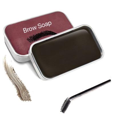 China Logo Private Label Shaping Eyebrow Waterproof Custom Gel Lasting Long Lasting Organic Gel Brow Soap for sale