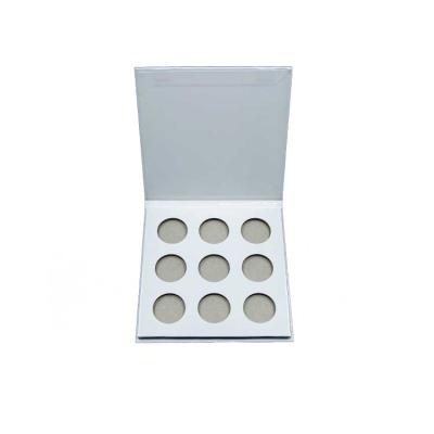 China 9 Empty High Quality Waterproof Eyeshadow Palette Cosmetics Make Your Own Eyeshadow Palette for sale