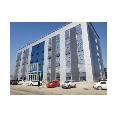 China Widely Used Steel Structure Frame Part Special Design Prefab Office Building for sale