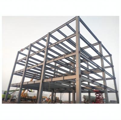 China Frame Part Light Weight Prefab Steel Structure Building for sale