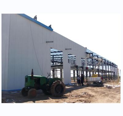 China Steel Workshop China Prefabricated Lightweight Metal Steel Structure Construction Workshop for sale