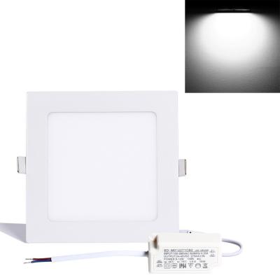 Chine Voyant carré de 12 watts LED, panneau léger pour le plafond suspendu à vendre