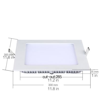 Chine Voyant carré enfoncé de LED 300x300 avec l'OEM de source d'Epistar à vendre