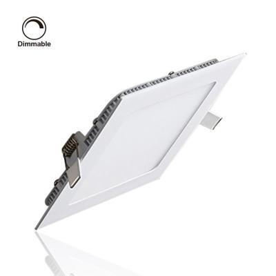 Chine Refroidissez 6000k blanc - CE lumineux superbe enfoncé ultra mince de lampe de panneau de 6500k LED à vendre