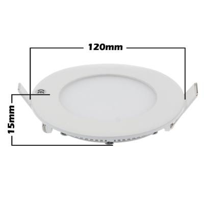 China Super Bright SMD 2835 Led Round Panel Light , Warm White Flat Round Led Lights for sale