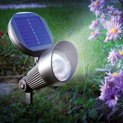 China Waterproof Wall and ground spot Solar LED Garden Lights aluminium casing for sale