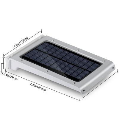 China Luz solar inalámbrica del sensor de movimiento de la seguridad de 25 LED para la calle, brillante estupendo en venta