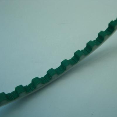 China Factory PU With Steel Core Strap T10-740 Belt Width 5mm With Green Cloth On Tooth Sided Sell By One Bundle for sale