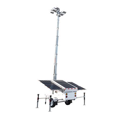 China Field Lighting Vehicle Mounted High Mast Solar Panel LED Flood Light Tower Same Model With World Cup 2022 BGL604-3303 for sale