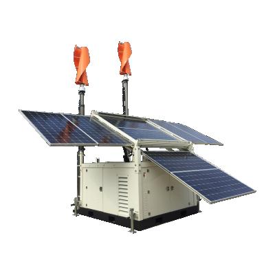 China Camping Hipower Off Grid Solar Wind Mobile Station For Camping for sale