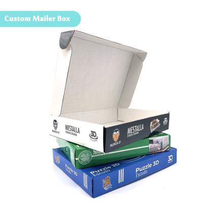 China Recycled Materials Nosto BSCI Certified Factory Offset Printing Corrugated Folding Boxes Custom Logo Packaging Mailer Box for sale