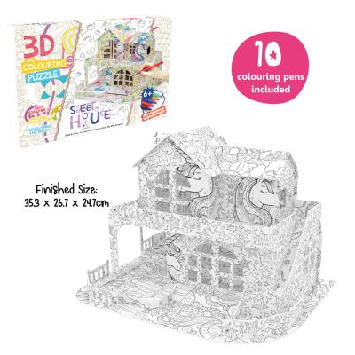 China DIY practice puzzle candy coloring room for children to play graffiti home ability kids exercise decoration handmade toy for sale