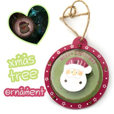 China Wooden Wood Made Easy Craft Kit, Santa and Tree Ornaments for sale