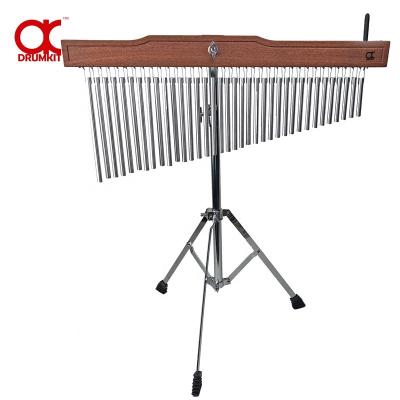 China Professional Single Row Doubles Drumkit Instruments Percussion Chimes 25 Bars Single Row and 36 Bars Double Row for sale