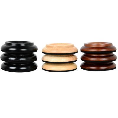 China High quality round grand piano wooden caster cups for home care protect floor ABS upright piano for sale