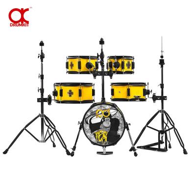 China Hot Selling PD Series Acoustic Drumkit Brand Oilpaper Drum Set Professional Drum Kit for sale